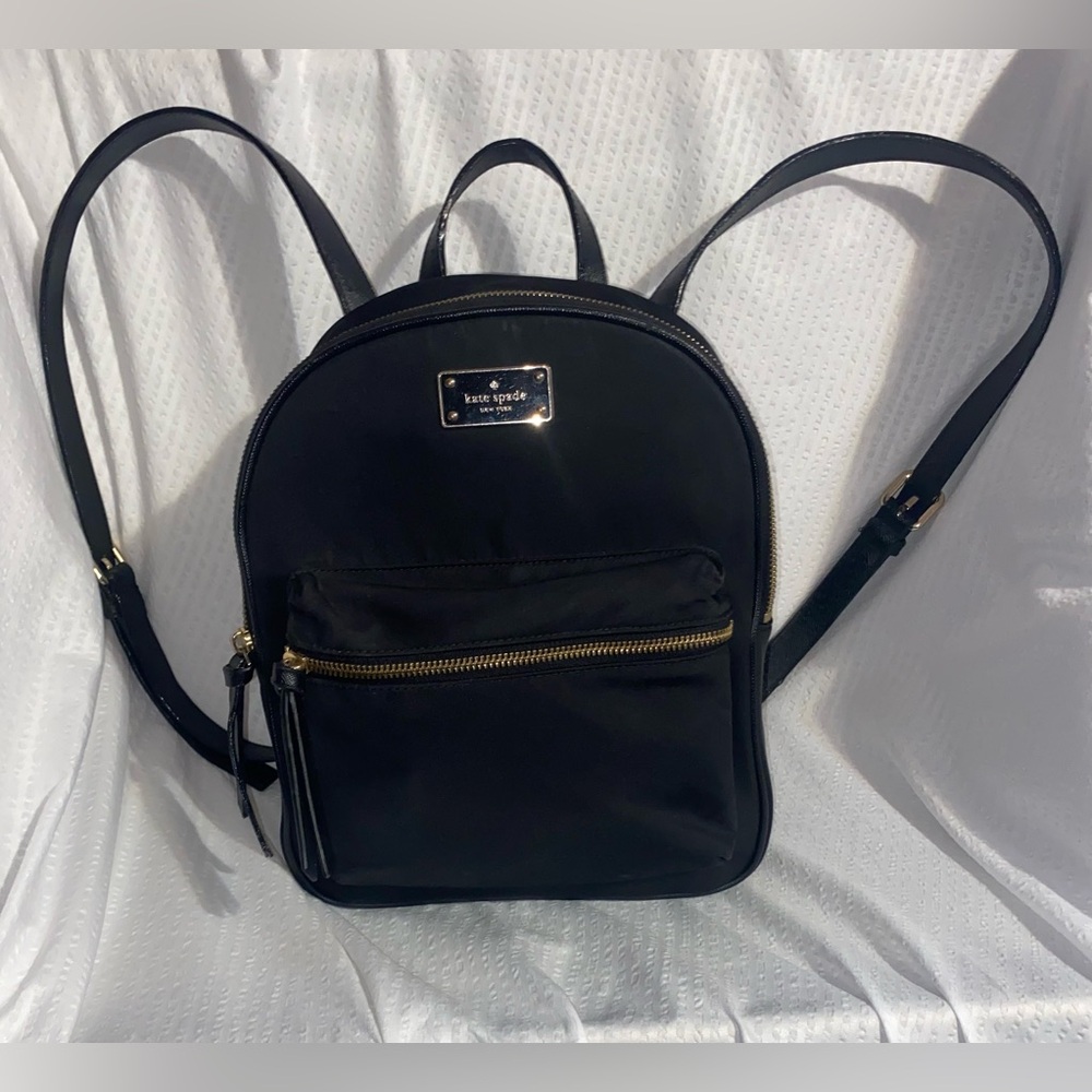 Kate Spade Black Backpack